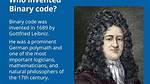 When Binary Code Was Invented?