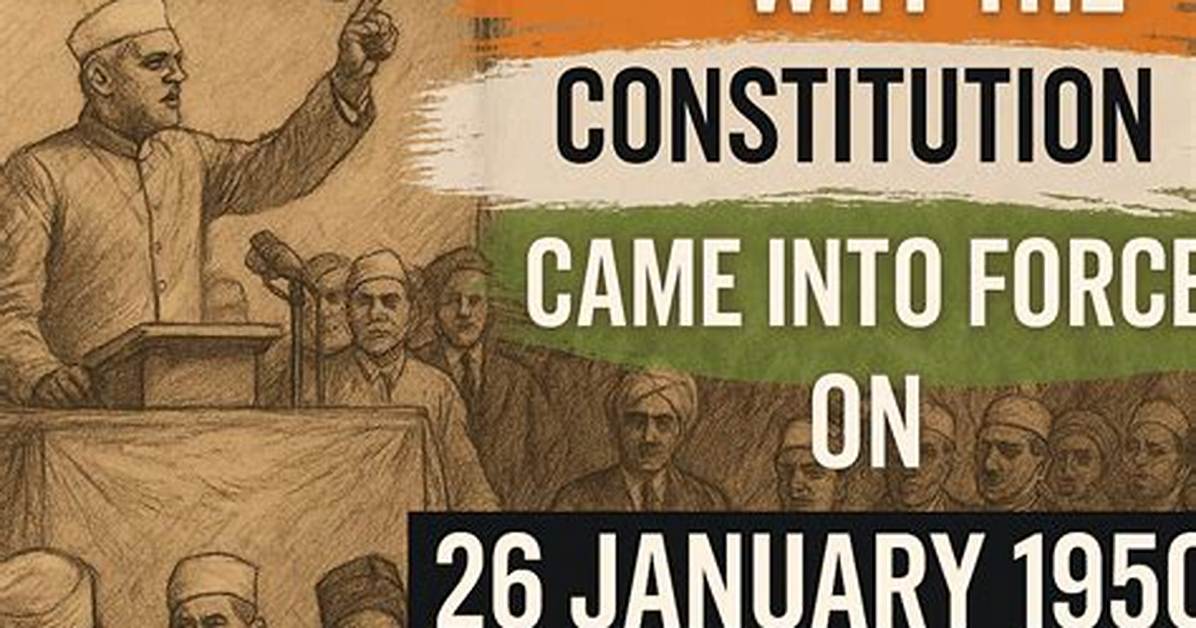 When Constitution Came into Force?