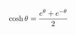 When $\Cosh (Z)=0$?