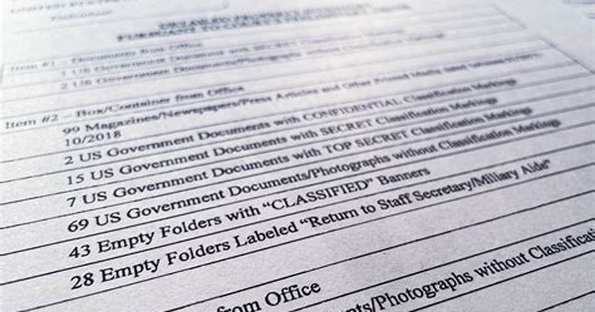 When Declassifying a Document a (U)?