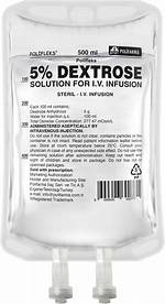 When Dextrose Solution Is Used?