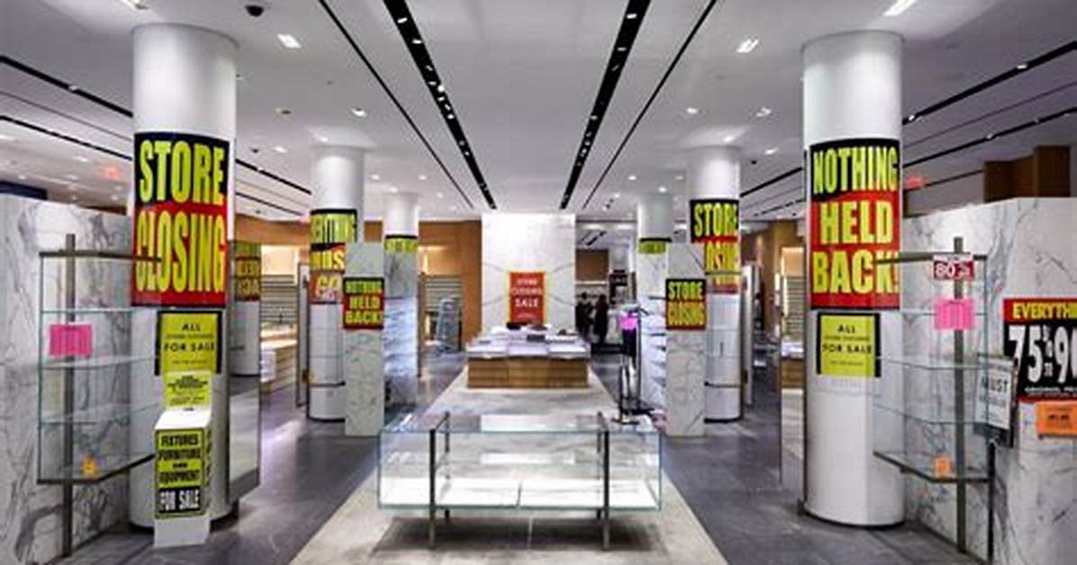 When Did Barneys Close?