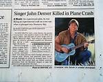 When Did John Denver Die