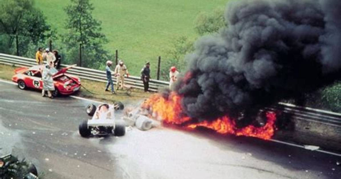 When Did Lauda Crash?