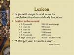 When Did Lexicon Begin?