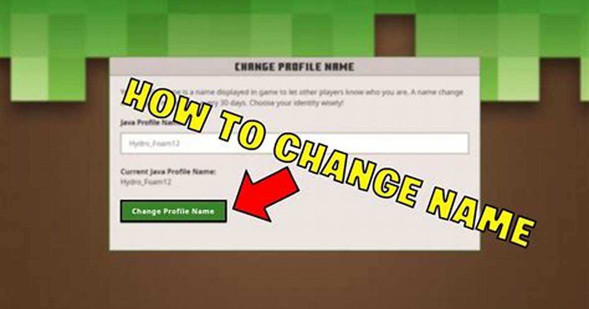 When Did Minecraft Allow Name Changes?