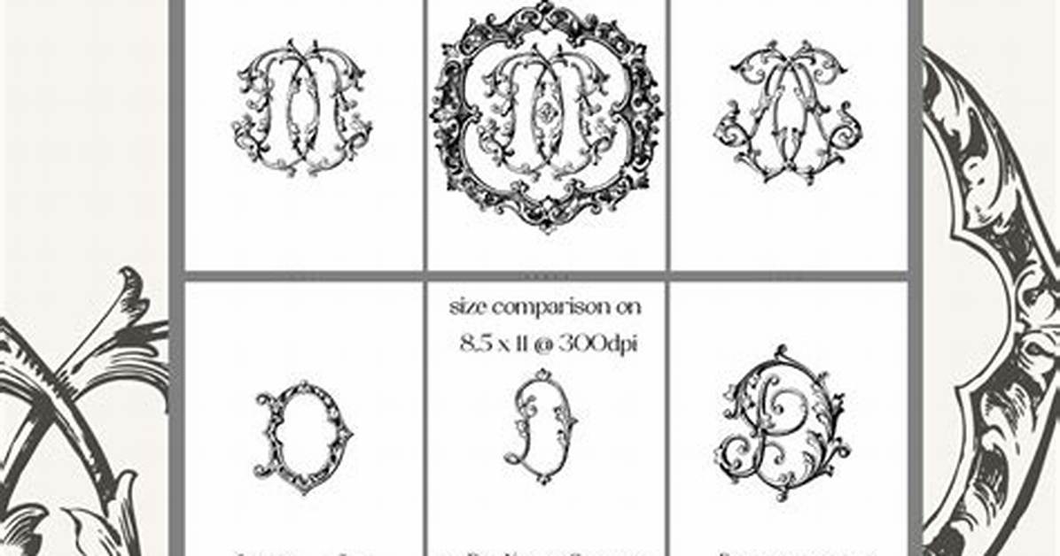 When Did Monograms First Appear?
