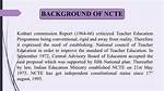 When Did Ncte Established?