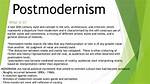 When Did Postmodernism Start?