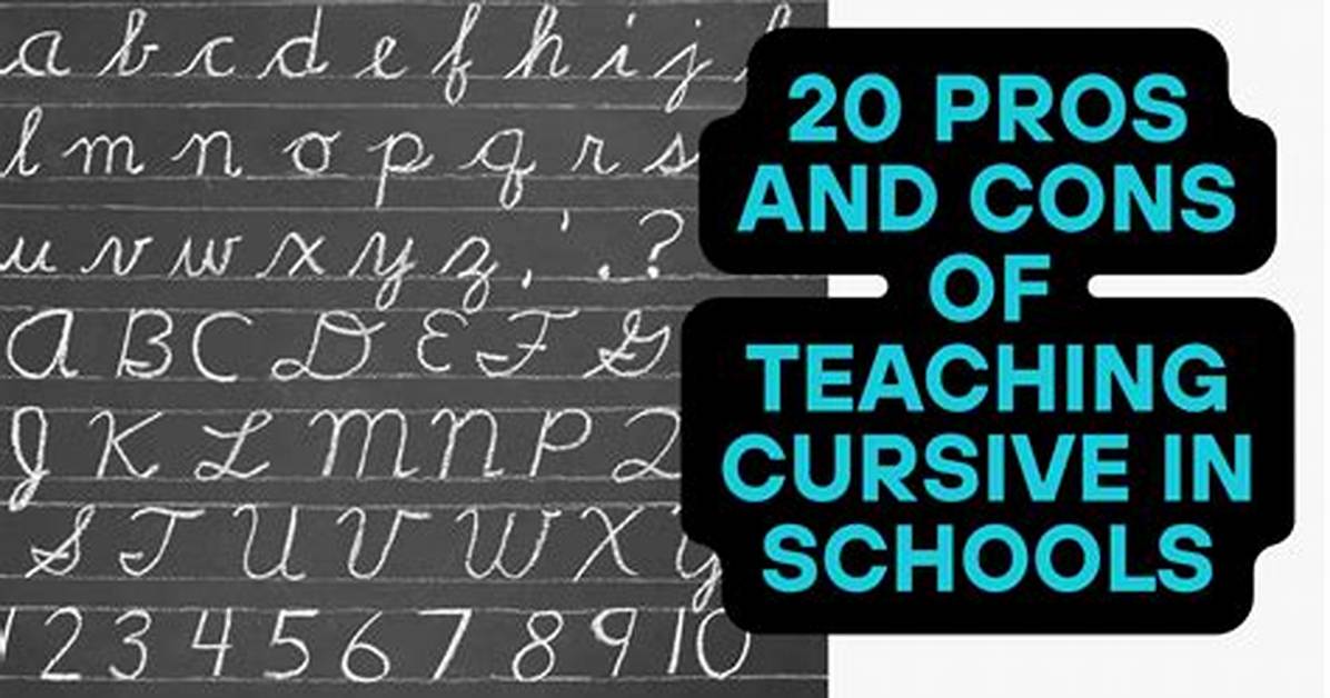 When Did Schools Remove Cursive?