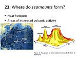 When Did Seamounts Form?