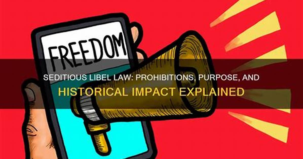When Did Seditious Libel Begin?