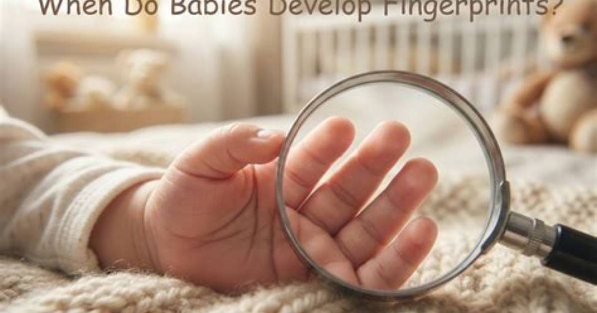 When Do Babies Develop Fingerprints?