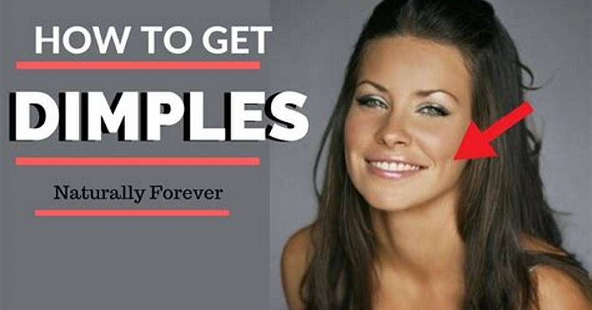 When Do Dimples Disappear?