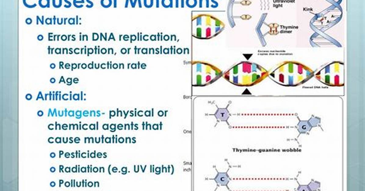 When Do Mutagens Cause Mutations?