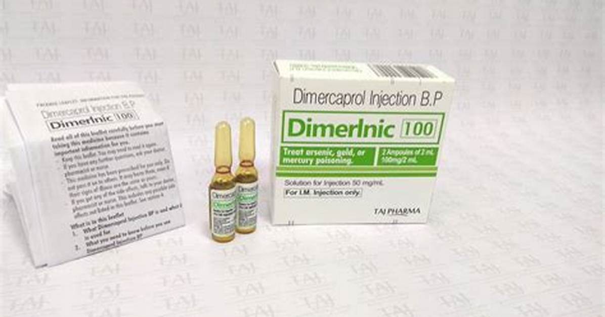 When Do You Use Dimercaprol?