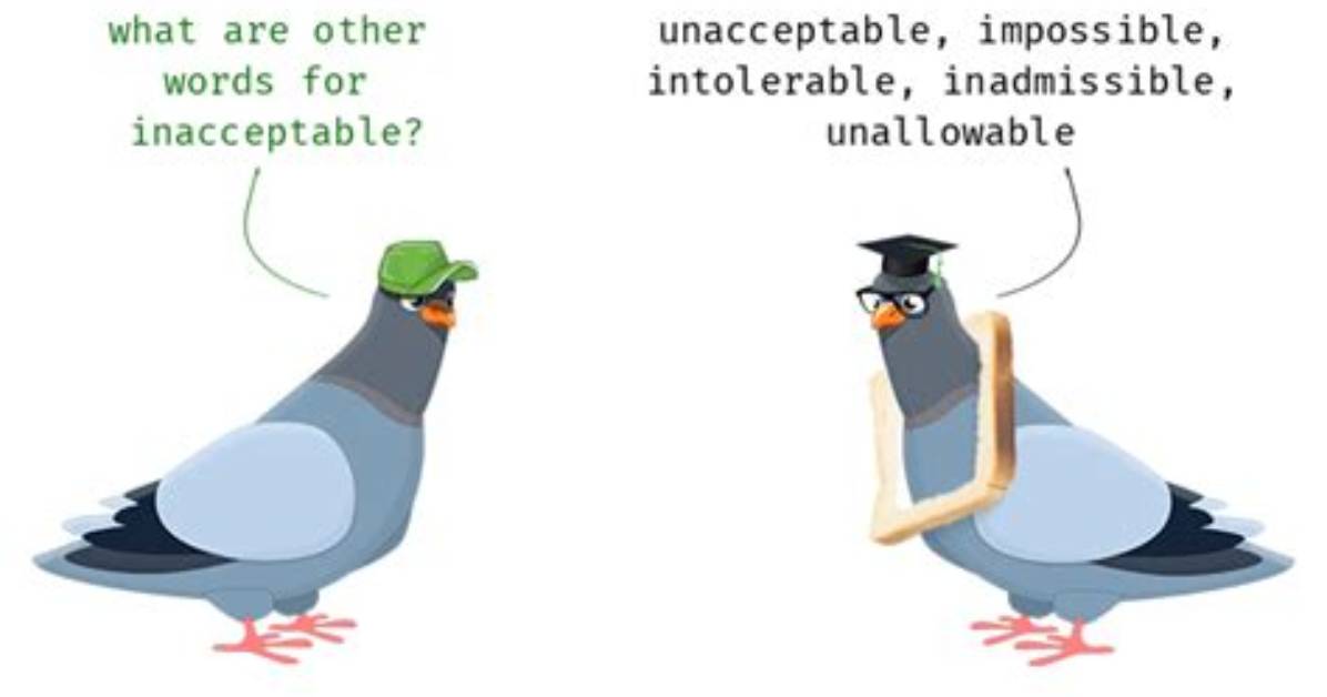 When Do You Use Inacceptable?