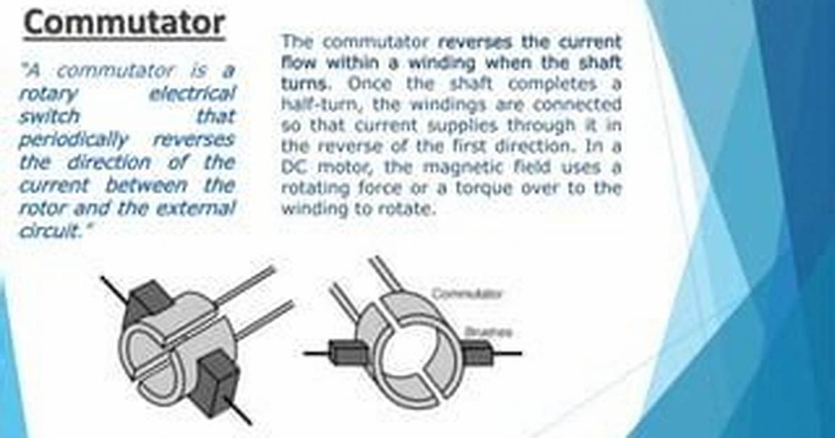 When Does a Commutator Reverse the Current?