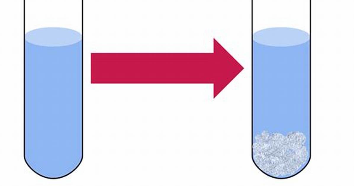 When Does a Precipitate Form?
