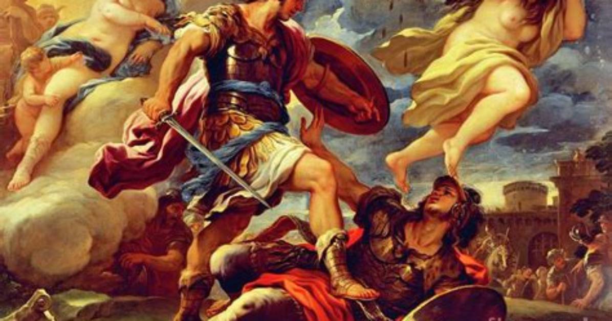 When Does Aeneas Kill Turnus?