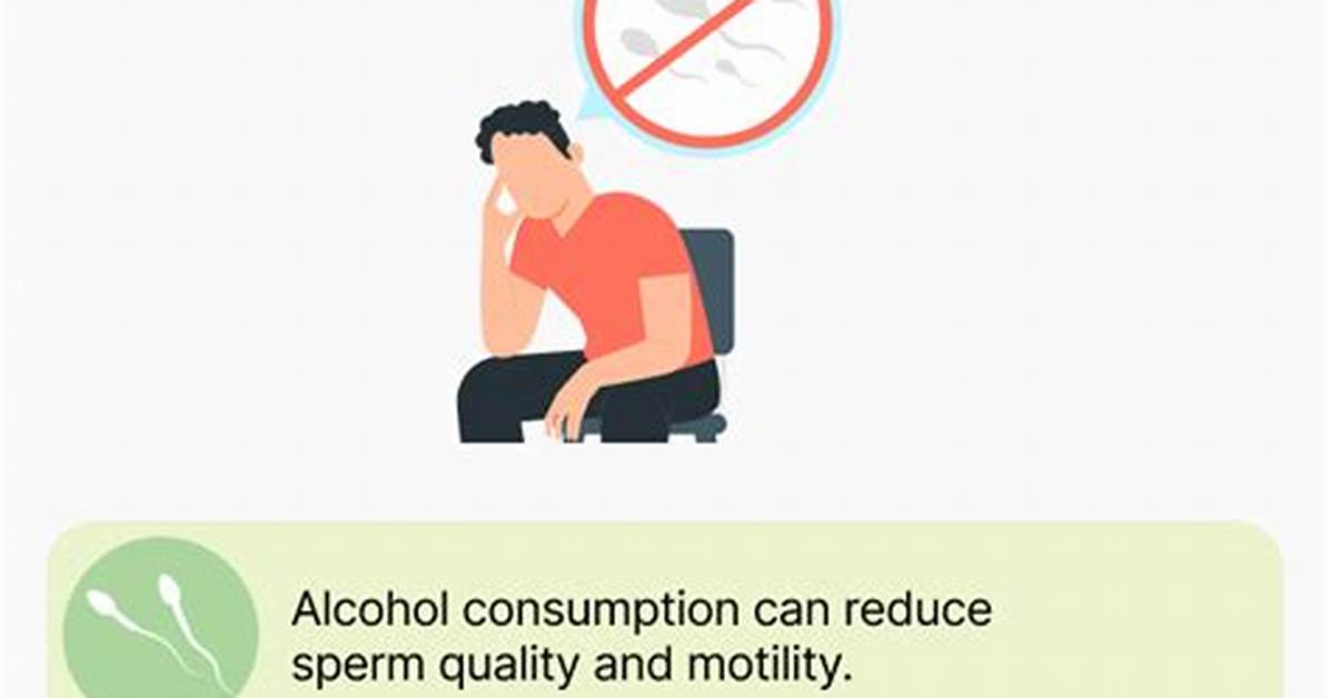 When Does Alcohol Affect Sperm?