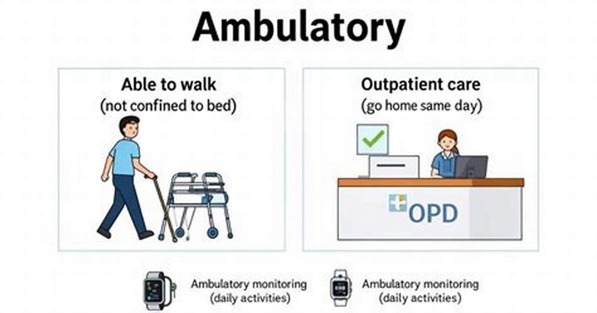 When Does Ambulatory Mean?