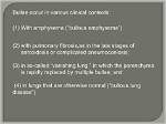 When Does Bullae Occur?