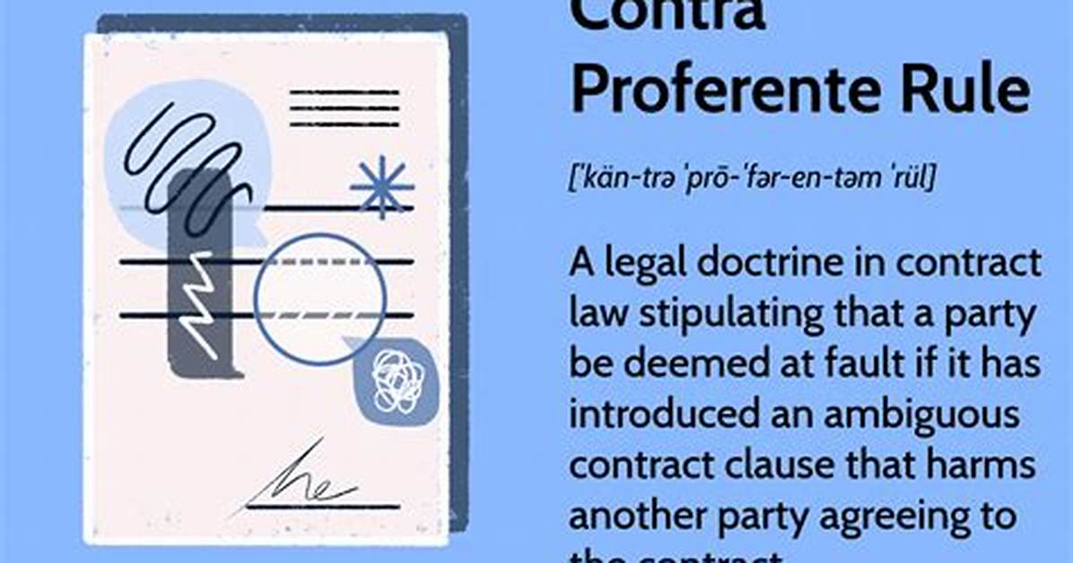 When Does Contra Proferentem Apply?