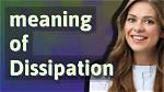 When Does Dissipation Happen?
