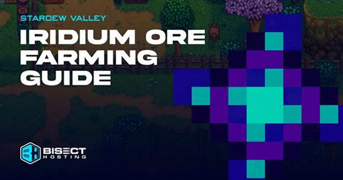 When Does Iridium Spawn Stardew?