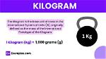 When Does Kilo Mean?