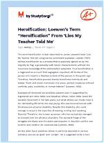 When Does Loewen Define Heroification?