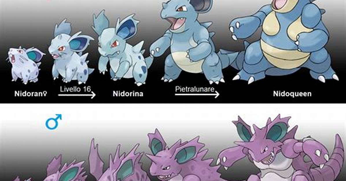 When Does Nidoran Evolve