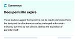 When Does Penicillin Expire?