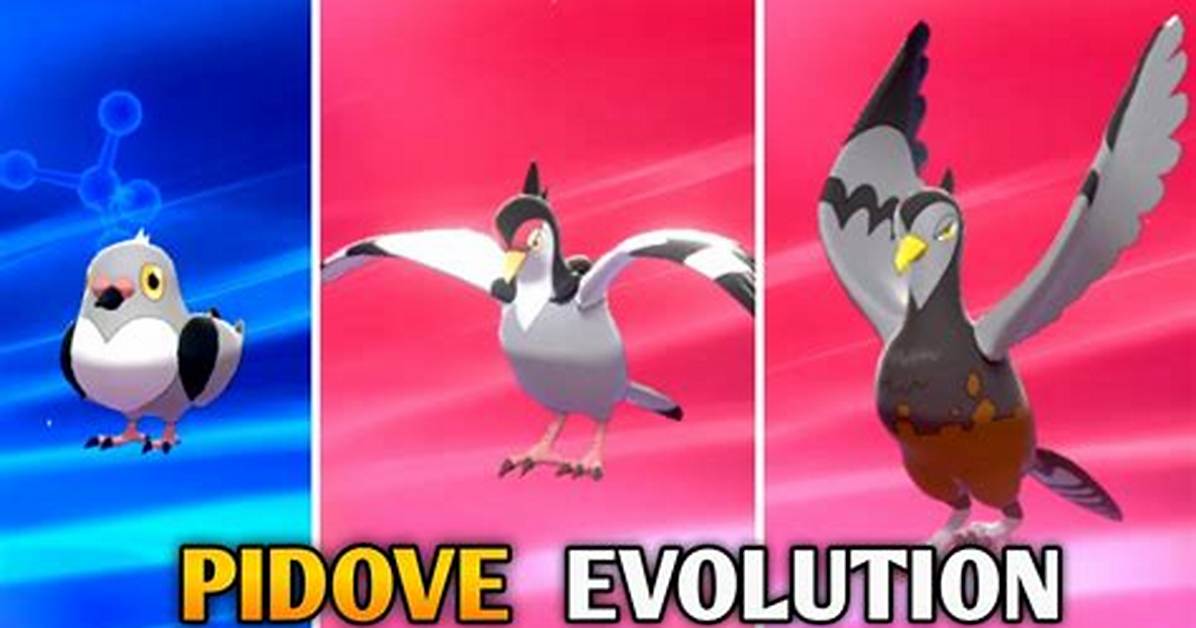 When Does Pidove Evolve