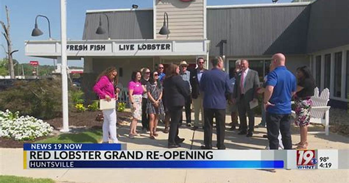 When Does Red Lobster Open