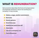 When Does Renumeration Mean?
