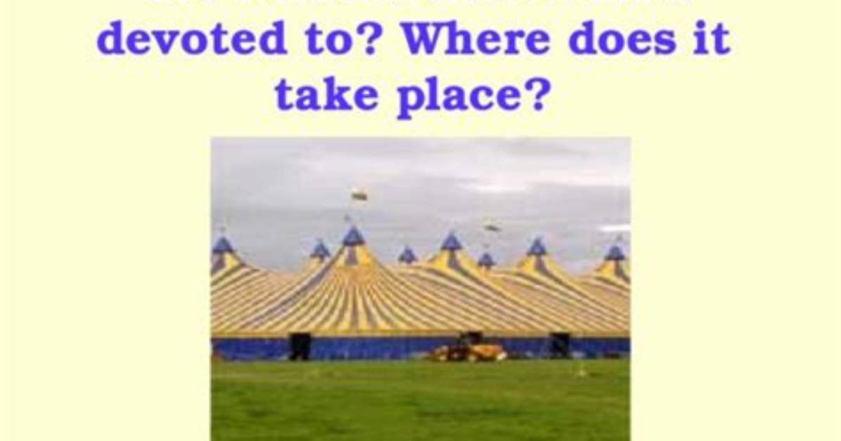 When Does the Eisteddfod Take Place?