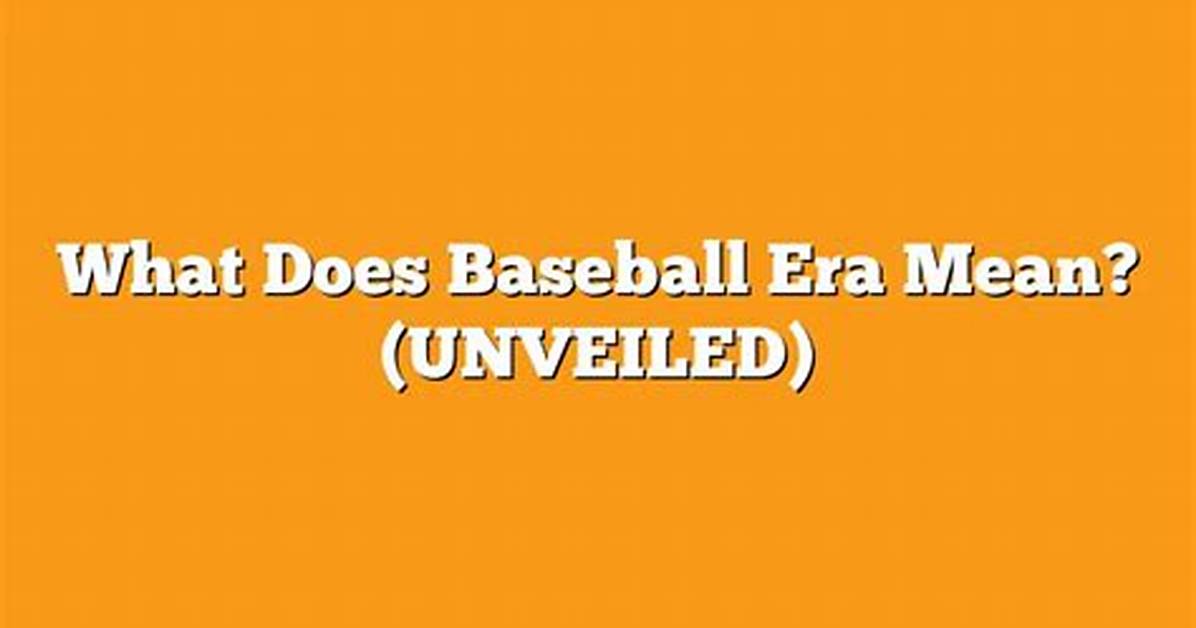 When Does Unveiled Mean?