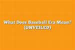 When Does Unveiled Mean?