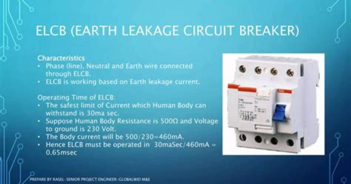 When Elcb Will Trip?