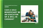 When Executor Is Sole Beneficiary?