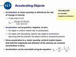 When Is Acceleration a Vector Quantity?