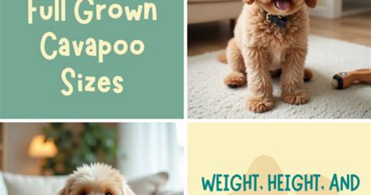 When Is Cavapoo Full Size?
