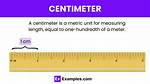 When Is Centimeter Used?