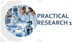 When Is Research Practical?