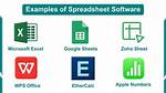 When Is Spreadsheet Software Used?