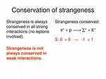 When Is Strangeness Conserved?