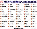 When Is Subordinating Conjunctions?