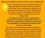 When Is Sun Exalted?